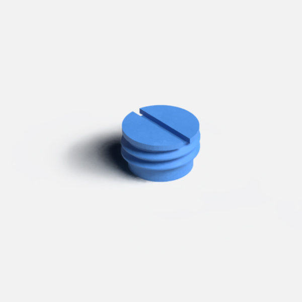 Plug-Metal-Tag-Flat-Matte-Blue Plug-Metal-Tag-Flat-Matte-Blue